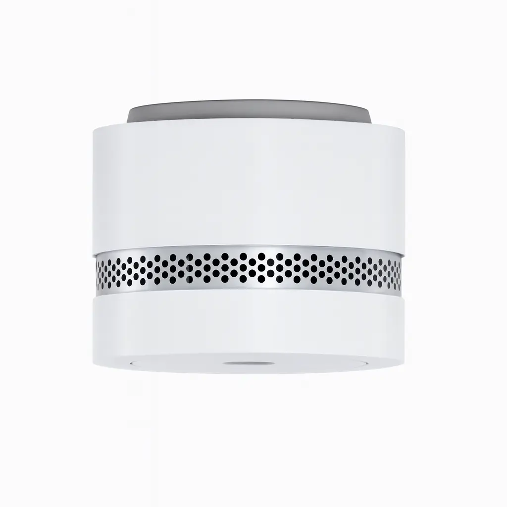 Mini smoke alarm, off white, 10y