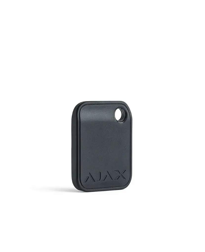 Ajax contactless key fob for security management (black)