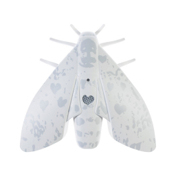 LENTO smoke detector, white, 10 year battery