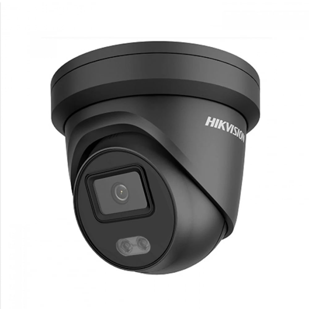 Hikvision dome DS-2CD2347G2-LU(C) F4 (4 MP, 30 m. LED, ColorVu, black)