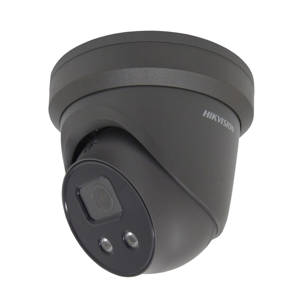 Hikvision dome DS-2CD2346G2-IU F2.8 (black, 4 MP, 30 m. IR, AcuSense)