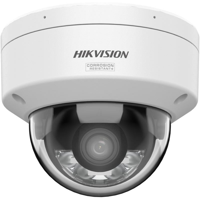 Hikvision Dome DS-2CD2187G3-LIS2UY F4 (white, 8MP, ColorVu 3.0, Hybrid Light, IR+LED 30 m, AcuSense, IK10)