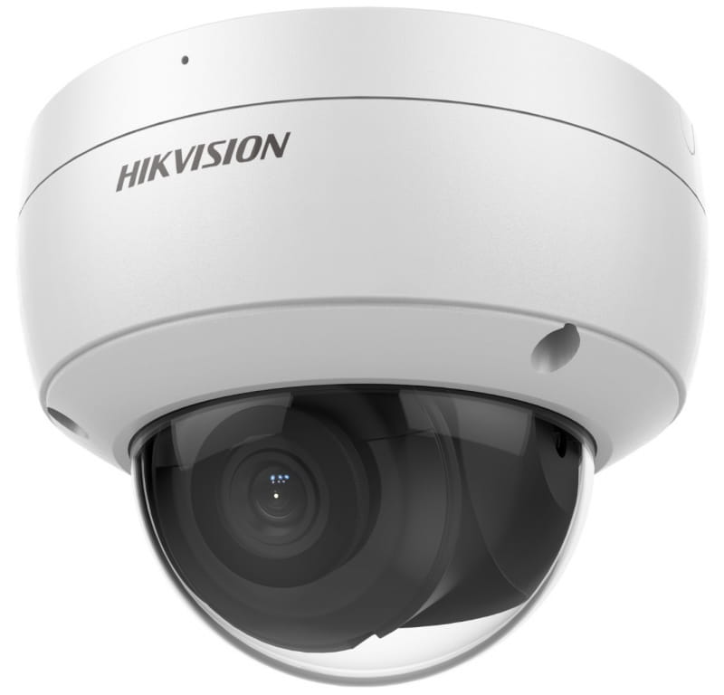 Hikvision dome DS-2CD2186G2-ISU(C) F4  (white, 8 MP, 30 m. IR, AcuSense)