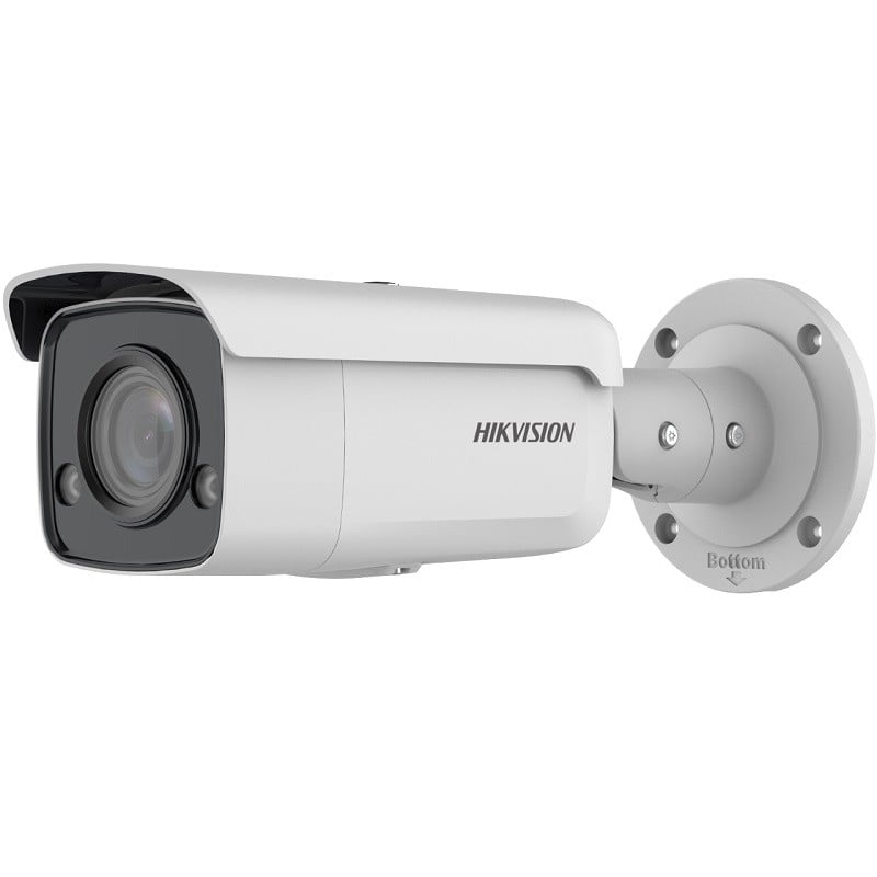 Hikvision bullet DS-2CD2T87G2-L F4 (no base) (white, 8 MP, 60 m. LED, AcuSense)