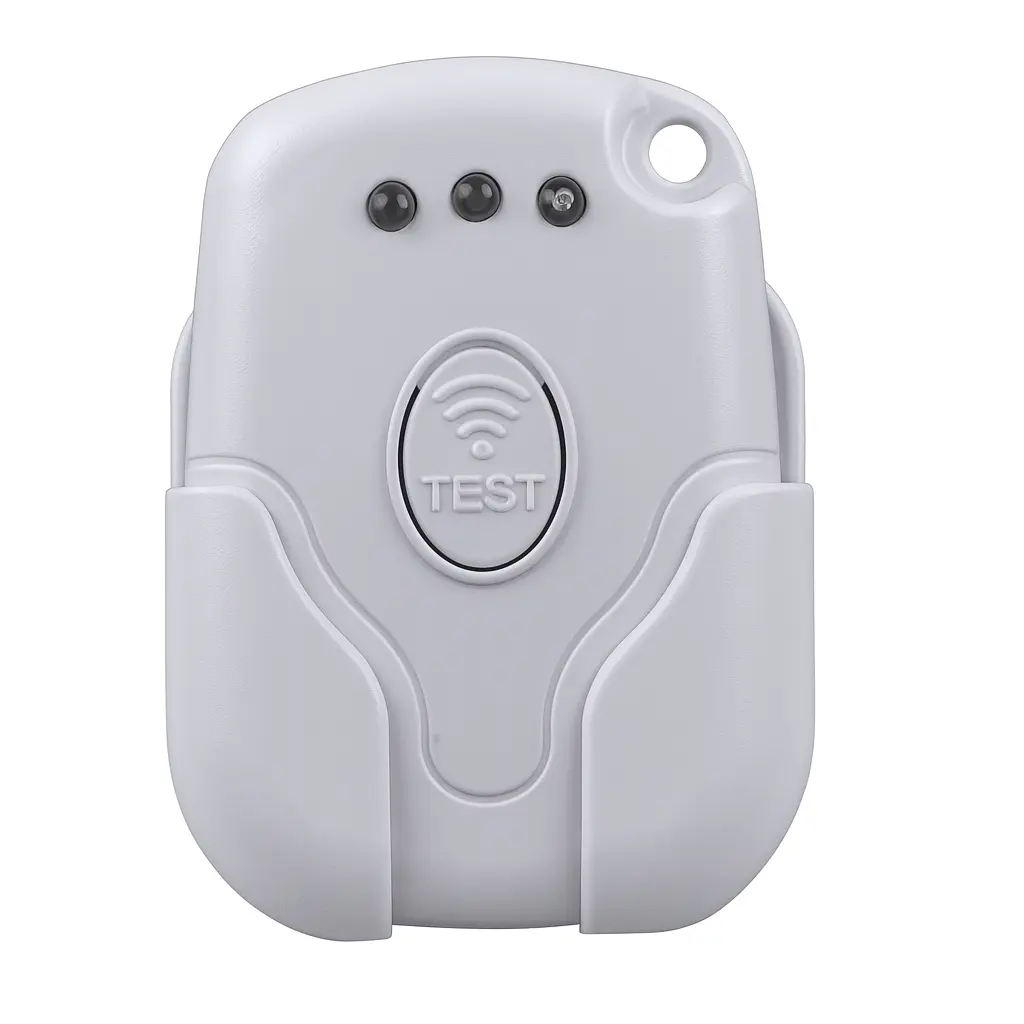 Alarm remote control, vibration alert