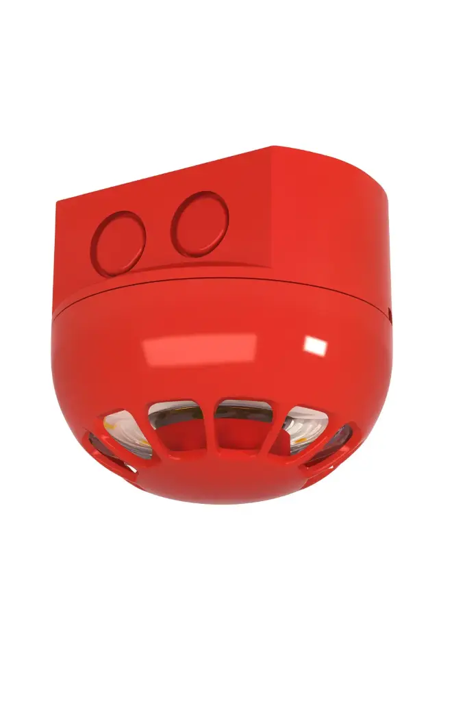 Indoor siren with strobe