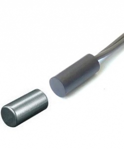 Recessed contact 15x6mm, brown