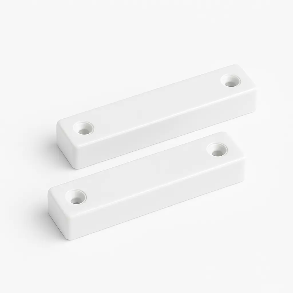 Surface contact 64x13mm, white