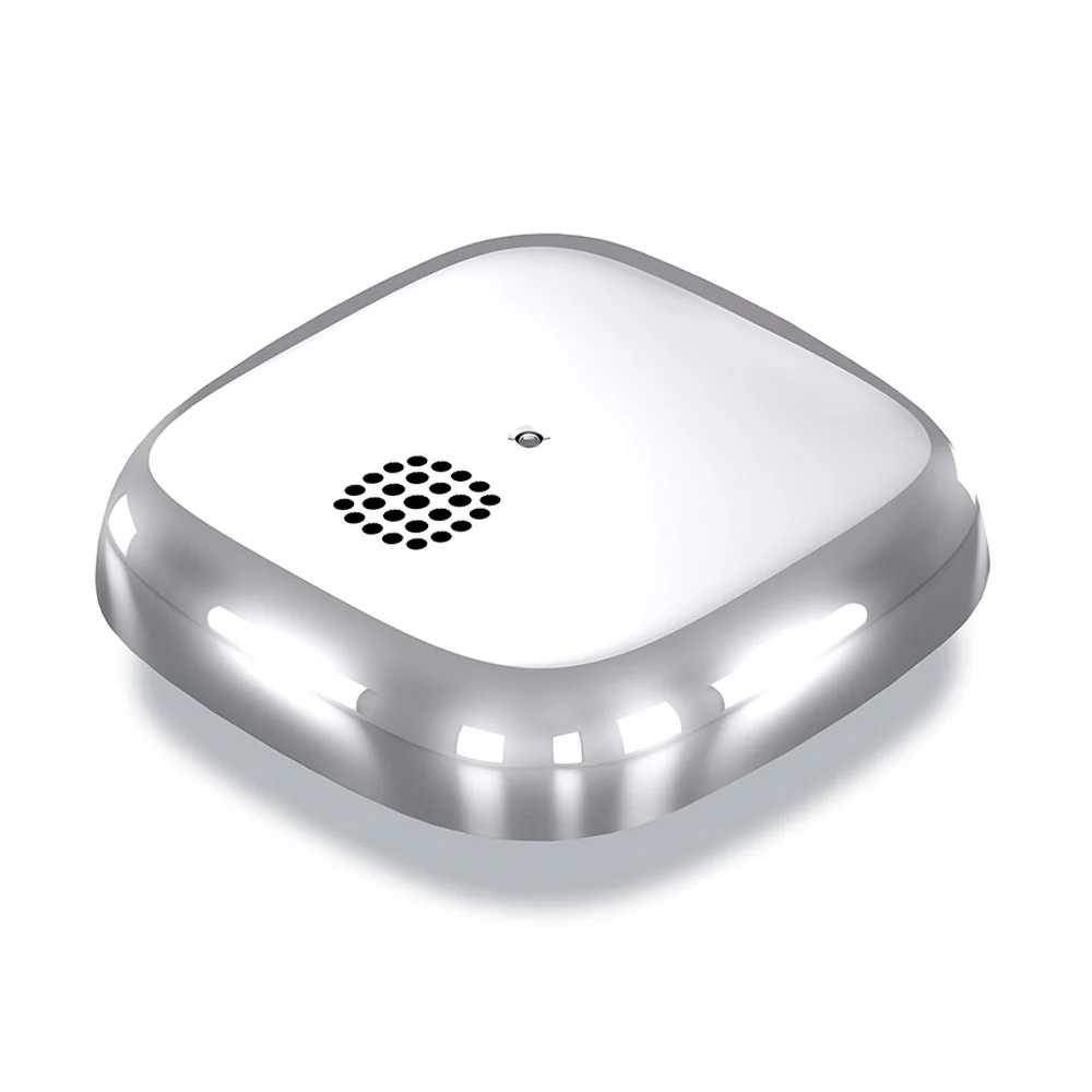 KUPU smoke alarm, chrome 10 Years