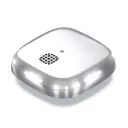 KUPU smoke alarm, chrome 10 Years