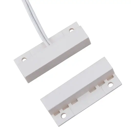 [BS-2021WH] Stick-on contact 33x13mm, white, center