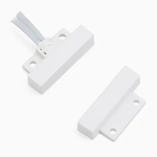 [BS-2023WH] Stick-on contact 17x8mm, white, center