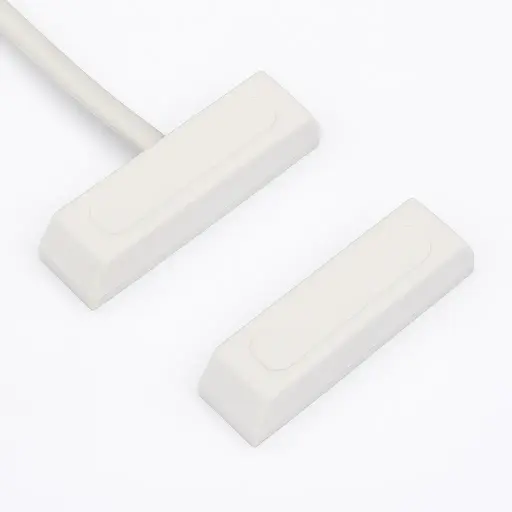 [BS-2024WH] Stick-on contact 34x9mm, white, center