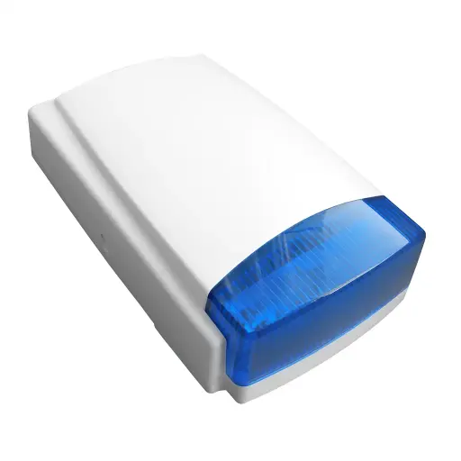 [ES-51BB] Outdoor siren with battery and blue flash