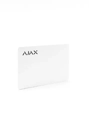 [PASS_W] Ajax contactless card for security management (white)