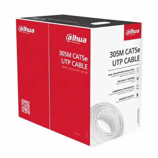 [PFM920I-5EUN] CAT5E Dahua UTP 305M cable, white
